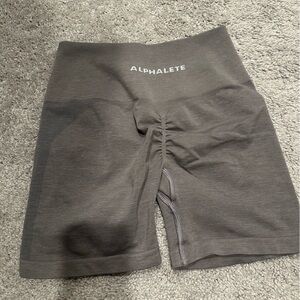 Alphalete Amplify Size S LIKE NEW Charcoal Athletic Women’s Shorts